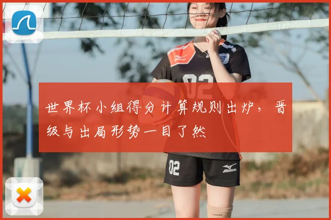 世界杯小组得分计算规则出炉,晋级与出局形势一目了然